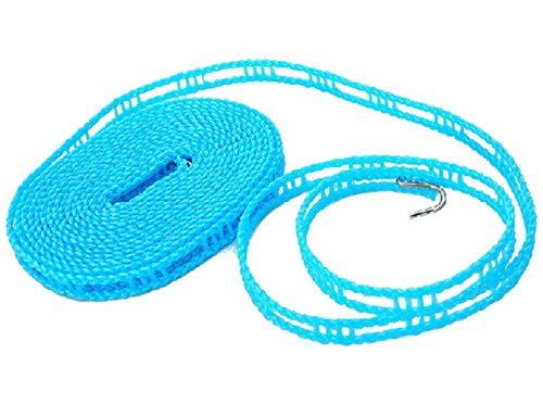 iSuperb 2 Stück Superflexible Wäscheleine mit für Reise Camper Garten (2 Stück) - 3