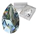 Produktbild Swarovski STRASS Wachtel in feiner Geschenkschachtel Exklusives Set zu Weihnachten und Nikolaus Kristall Anhänger Regenbogenkristall Feng Shui incl. Aufhängeset