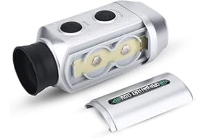 GAESHOW Golf Range Finder, 50-930 Yard Range Finder Golfing, Digital Golf Rangefinders with 7 X Magnification, Hunting Telescope Range Finder, Handheld Range Finder with Bag, Golf Accessories