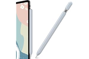 AhaStyle Custodia in silicone per Apple Pencil (USB-C) 2023, custodia protettiva ultra sottile per Apple Pencil con impugnatura antiscivolo, compatibile con Apple Pencil USB C (azzurro)