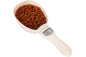 Jokapy Cucchiaio Digitale, Cucchiaio di Misurazione Elettronico con Schermo LCD, Cucchiaio da Cucina per Alimenti per Cani Gatti, Cucchiaio Dosatore Elettronica g, ml, Tazza, Oncia