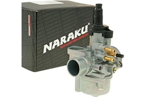 DELLORTO Vergaser Naraku 17,5mm mit E-Choke kompatibel für PEUGEOT Speedfight 2 50 2T S1, Elystar 50 Euro 2 04- G1A, Zenyth 50 2T 98-, Speedfight 2 50 AC Euro 2 04-, Speedfight 1 50 AC 2T Typ:S1