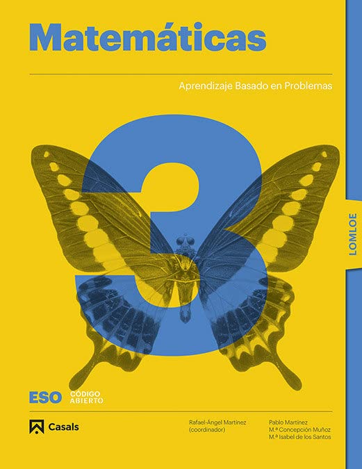 Matemáticas 3 ESO LOMLOE - PEFC 100% -  (CODIGO ABIERTO LOMLOE)