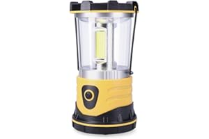 Farol LED EDM Clásico De acampada Amarillo 9 W 1200 Lm