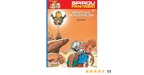Spirou Und Fantasio 32 Abenteuer In Australien Spannende Abenteuer Fur Madchen Und Jungen Ab 8 32 Amazon De Janry Tome Bucher