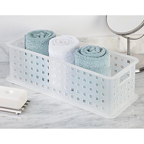 InterDesign 88201EU Spa langer Ablagekorb, frost - 2