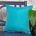 Produktbild The Tropics Kissen, farbenfrohes, wasserfestes, mit Fasern gefülltes Kissen für draußen, ideal für Gartenstühle und Bänke, Farbe: Aqua