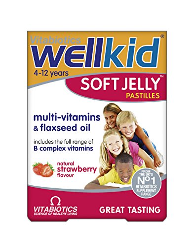 Vitabiotics Wellkid Soft Jelly 30 Pastilles Fraise