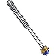 Haofy Water Heating, 220V 3000W Stainless Steel Electric Immersion Heater Tube Water Heating Element Heating Home Travel Use