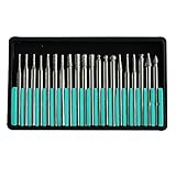 3 mm Tige Diamant meulage Aiguille à découper de polissage monté point Bijoux de classement de coupe en carbure de tungstène montre Bijoux Outil de réparation