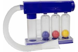 HNCY Allenatore di Respirazione, Allenatore Polmonare, Oxyfit Breathing Trainer con 3 Palline Colorate e Boccaglio, Oxyfit Lung Trainer per la Terapia del Linguaggio e la Funzione Polmonare