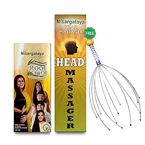 Nisargalaya Root Hair Oil, 100ml Carton