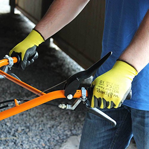 Arbeitshandschuhe ::: Wilpeg W2120F Nylon-Strickhandschuhe PU Feel zum Schutz bei Installations- und Montagearbeiten, Größe:9 (L) - 3