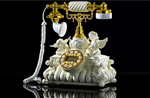 examen GYX Téléphone fixe de radio antique maison mode téléphone antique vintage