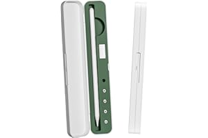 Qreninv Custodia da Trasporto per Apple Pencil 2ª Generazione - Custodia organizzatrice per Accessori Apple Pencil iPad, Compatibile con Apple Pencil 1ª/2ª Generazione, Verde