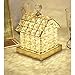 Produktbild XQDSP Kristall Tischlampe Schlafzimmer Nachttischlampe Kreative Dekoration Nachtlicht Prinzessin Tischlampe Haus Lampe Geschenk Box Verpackung,Lightx1,Button