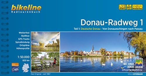 Donau - Radweg 1 Donaueschingen nach Passau GPS