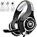 Produktbild Beexcellent Stereo Gaming Headset mit Noise Cancelling Mikrofon Bass Surround Soft Speicher Ohrenschützer LED Lichter und Geflochten Kabeler Kopfhörer für PlayStation 4 Xbox One Laptop Computer usw.