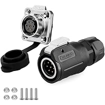 Connecteur Rapide Fileté Connecteur Industriel Imperméable IP68 M12 2 Broches - CNLINKO Pour Équipements Électroniques Connecteur Industriel M12 Connecteur Rapide Fileté Connecteur Industriel Imperméable IP68 M12 2 Broches - CNLINKO Pour Équipements Électroniques Connecteur Industriel M12