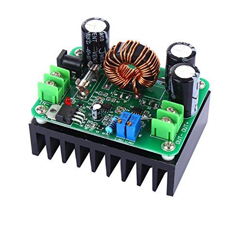 tinxi® 600W DC 10-60V auf 12-80V Boost Spannungswandler Voltage Converter Step Up Modul - 4