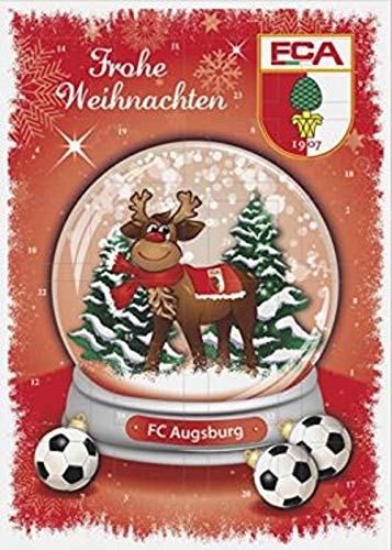 Preisvergleich Produktbild FC Augsburg Fußball Adventskalender Kalender 2017 Ovp* MHD : 07 / 2018