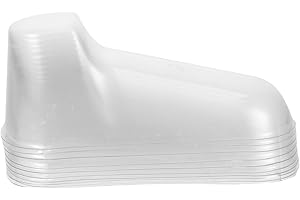 EXCEART 10 Pezzi Piede Trasparente Per Calzini Neonato Stampi Pvc Rigidi Per Scarpe E Calzini Bambino Espositori Pratici E Resistenti Per Negozio E Casa