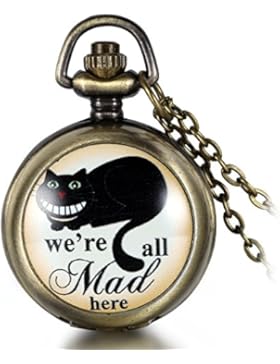 JewelryWe Herren Damen Taschenuhr,