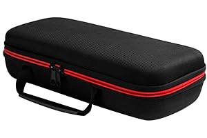 Frotox Boîte de rangement microphone, boîte de stockage à double microphone, boîte de protection des microphones, position précise de la carte, robuste et durable, résistant aux chocs de décompression