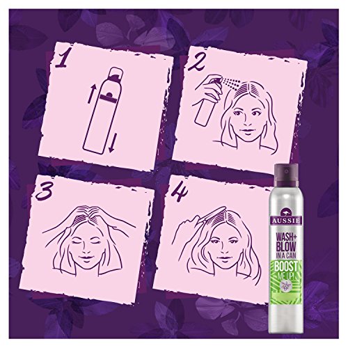 Aussie Miracle Dry Shampoo Aussome Volume für feines, schlaffes Haar, 2er Pack (2x 180 ml) - 4