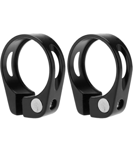 CaFfen Sattelklemme - Aluminium Sattelstütze Klemme 31,8/34,9/37mm