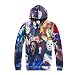 Produktbild AimdonR Unisex Hoodie, Horrorfilm Kostüm, Weihnachten Cosplay Killer