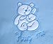 Angel Kids 2 Pack Baby Wrap Blue/Cream