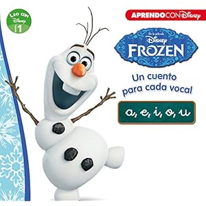 Frozen. Un cuento para cada vocal: a, e, i, o, u (Leo con Disney Nivel 1)