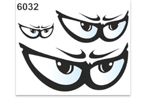 Quattroerre Stickers Eyes, 10 x 12 cm