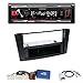 Produktbild Radioeinbauset: Kenwood KMM-BT204 Digital Media Receiver mit Bluetooth-Freisprecheinrichtung und iPod-Steuerung + 2-DIN Radioblende mit Ablagefach in schwarz incl. Lenkradfernbedienungsadapter Kenwood • Antennenadapter GT13 -> ISO • Antennenadapter ISO -> DIN für Toyota Avensis (T25) 02/2003 - 01/2009 Stufenheck / Fließheck / Kombi