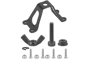 DILWE Support de Roue de Secours, Support de Pneu de Secours en métal pour modèle RC Voiture Axial SCX10 D90