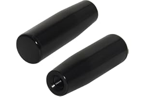 FLYSHOP M10 3/8 "rosca hembra de 3,5 cm de largo mango de plástico mango para máquina de molienda