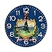 Produktbild Hectwya West Virginia Flag WV Wanduhr 25CM Silent Non Ticking Decorative Round Clocks