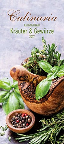 Preisvergleich Produktbild Culinaria Küchenplaner Kräuter & Gewürze 2017 - (22 x 50)