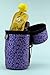 Butler bottle holder purple flower - thermal, machine washable and easy to carry