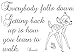 Produktbild Komar - Disney - Deco-Sticker GETTING BACK UP - 50 x 70 cm - Wandtattoo, Wandsticker, Wandaufkleber, Wandbild, Bambi, Sprichwort, Spruch, Zitat -  14004h