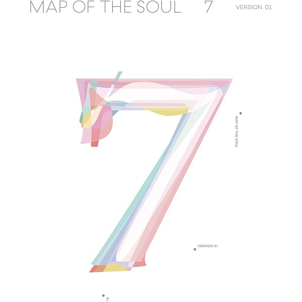 BTS Bangtan Boys - MAP of The Soul : 7 Album+Folded Poster+Extra
