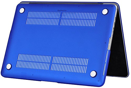 YGJ® Frosted Matte Silky-Smooth Satins Soft-Touch Hard Shell Case Cover Apple MacBook Pro 13.3″ with Retina Display Model: A1425 and A1502 (NEWEST VERSION 2013) – Royal Blue - 5