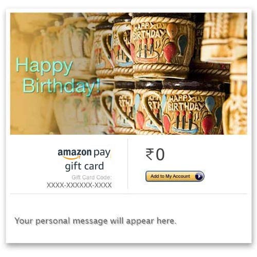Birthday Gift Cards Buy Birthday Gift cards online at Amazon.in