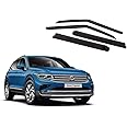 CAR SAAZ Unbreakable Door Visor for Tiguan (2021-Present)(Set of 4Pcs)