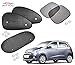 Auto Pearl - Premium Quality Car Auto Window Side Chipokoo Sunshade Curtains For - Hyundai I10 Grand - Set of 5Pcs RS.499.00
