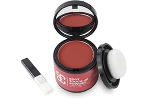 SOVONCARE Hairline Powder Instantly Hairline Shadow Gray Hair Coverage Touch Up Hair Powder for Thinning Hair for Women Root Cover Up (Red, 0.14 Ounce (Pack of 1))