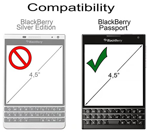 StilGut Displayschutzfolie Panzerglas für BlackBerry Passport (2er-Pack) - 6