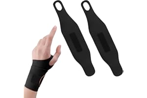 NICEIN 1 Paar Handgelenk Bandagen Handgelenkstütze,Atmungsaktive Handgelenkbandage,Dünne Handbandage Handgelenk,Sehnenscheidenentzündung Bandage für beide Hände Geeignet,Sport,Fitness,Hausarbeit