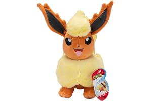 Pokémon PKW3406 – 20 cm plysch – flamara, officiell plysch